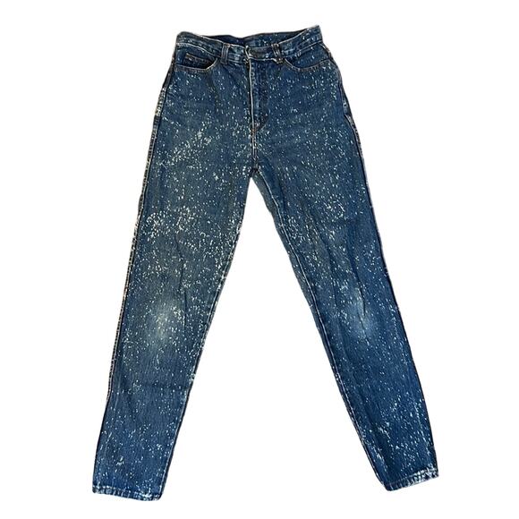 Vintage Made in the shade jeans speckled high rise straight leg unique - Picture 1 of 7
